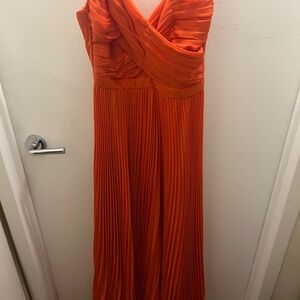 Elegant Fame + Partners Pleated Dress